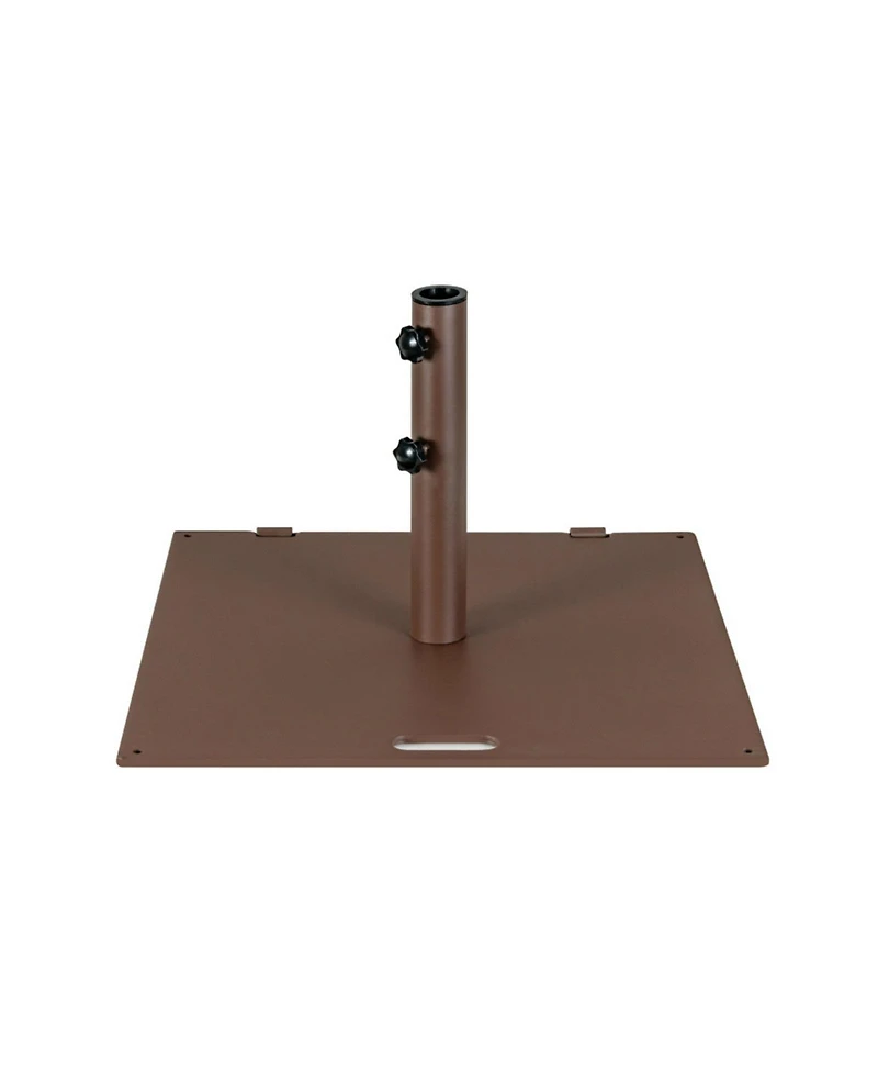 Givimo 50 Lbs Weighted 24 Inch Square Patio Umbrella Base