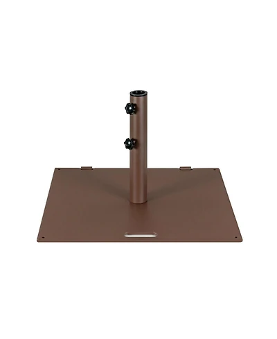 Givimo 50 Lbs Weighted 24 Inch Square Patio Umbrella Base