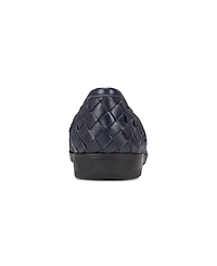 Easy Spirit Women's Devitt Woven Slip-On Loafer Flats