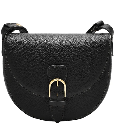 Fossil Everleigh Leather Small Flap Crossbody Bag