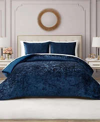 Juicy Couture Crushed Velvet -Pc. Comforter Set