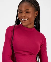 Aveto Juniors' Mock-Neck Long-Sleeve Top
