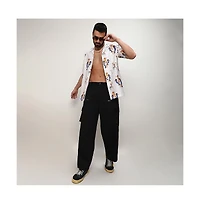Men's Multicolour Mesh Seahorse Shirt