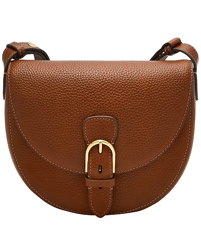 Fossil Everleigh Leather Small Flap Crossbody Bag