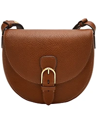 Fossil Everleigh Leather Small Flap Crossbody Bag