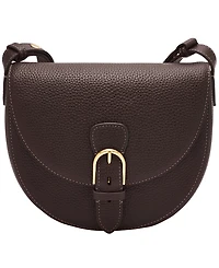 Fossil Everleigh Leather Small Flap Crossbody Bag