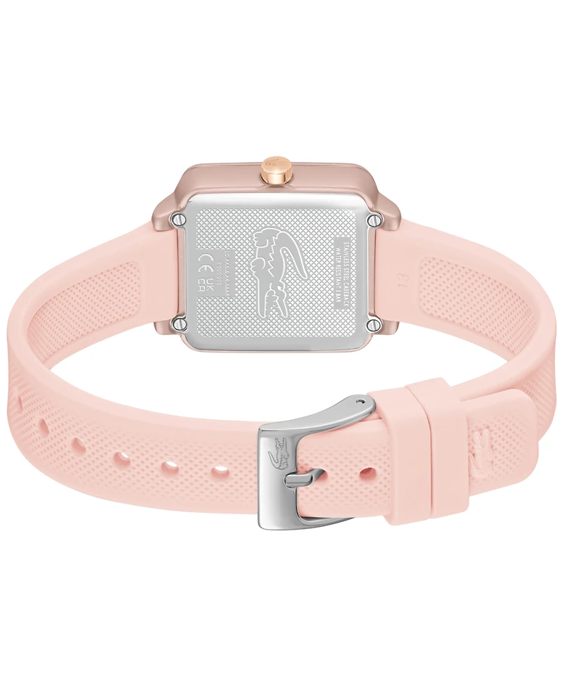 Lacoste Women's Lacoste 12.12 Flow Pink Silicone Strap Watch 26mm