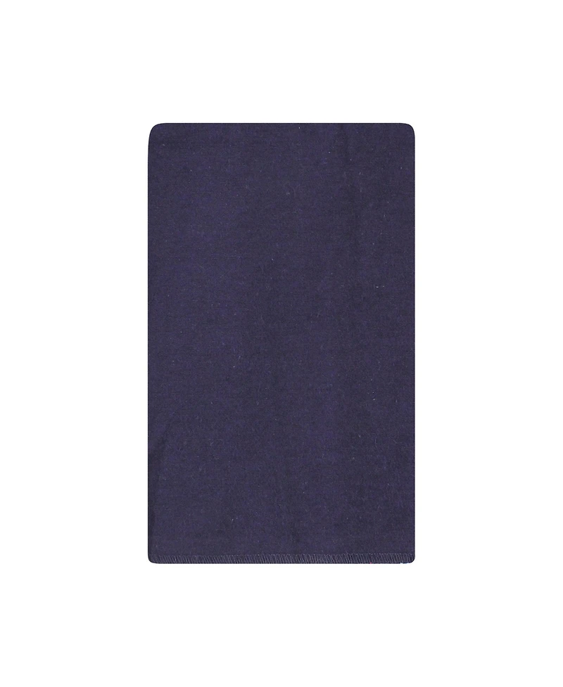 Hudson Baby Girls 10-Piece Flannel Cotton-Poly Burp Cloth Blend