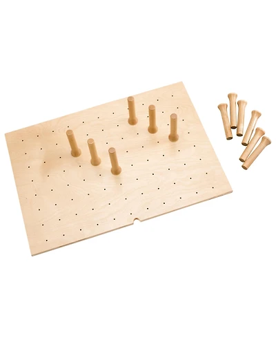 Rev-a-Shelf 30x21" Trimmable Pegboard Drawer Organizer with 12 Pegs, 4DPS-3021