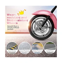 6V Powered Toddler 3-Wheel Motorbike Ride On Toy with Horn and Headlight