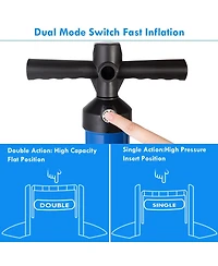 Double Action Manual inflation Sup Hand Pump with Gauge