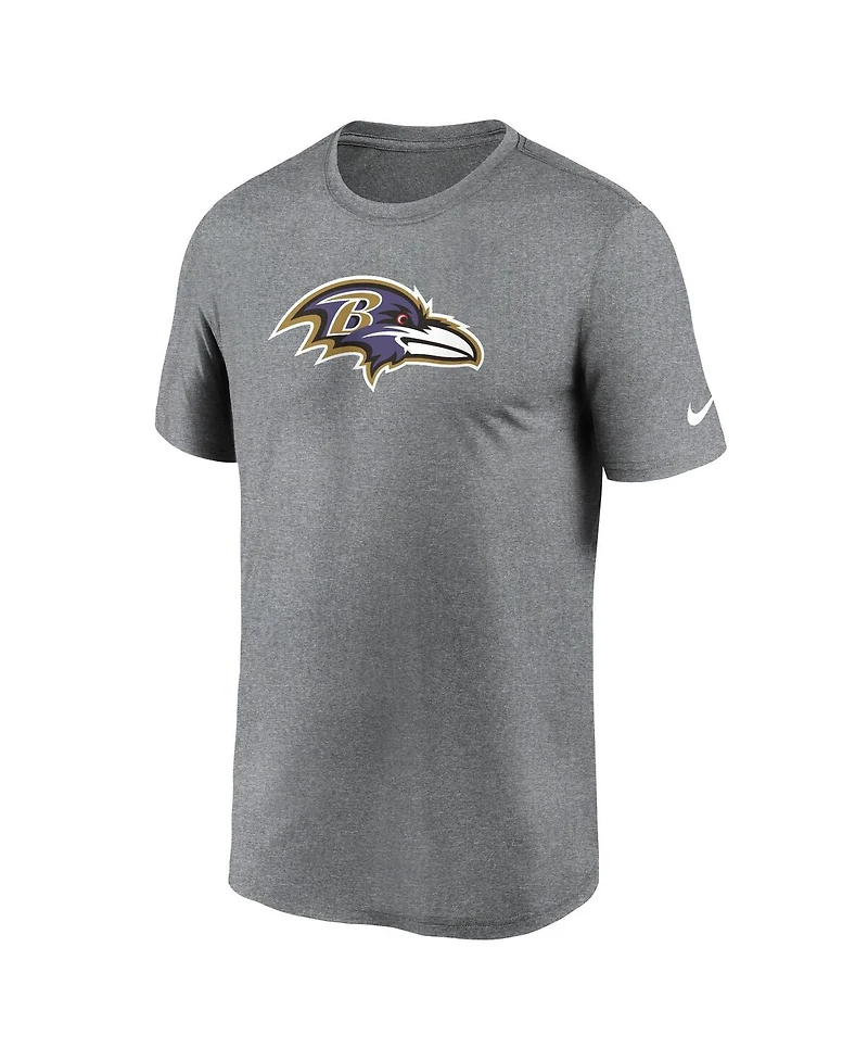 Nike Men's Heather Charcoal Baltimore Ravens