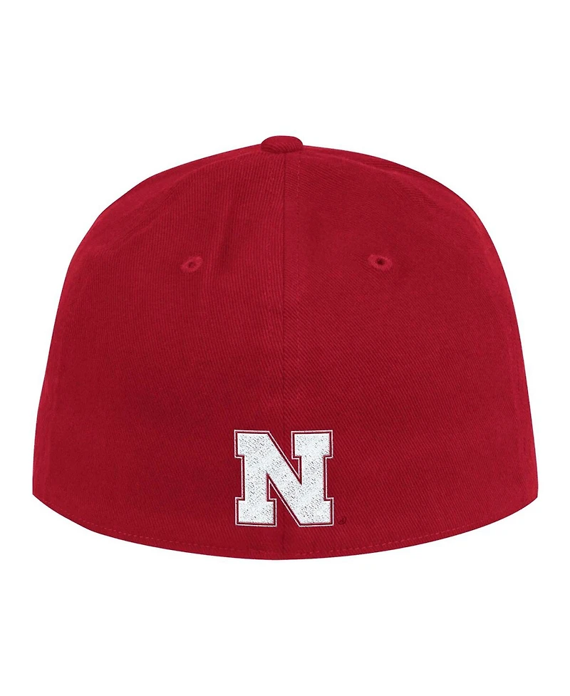 Adidas Men's Scarlet Nebraska Huskers Chant Flex Hat