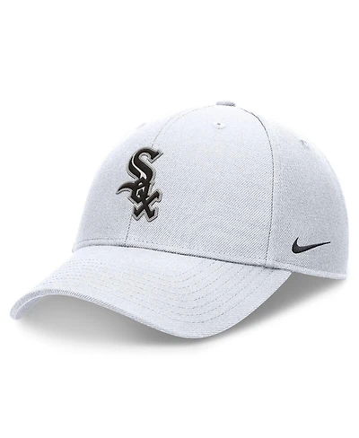 Nike Men's White Chicago White Sox Evergreen Club Performance Adjustable Hat