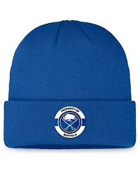 Fanatics Men's Blue Buffalo Sabres Authentic Pro Training Camp Cuffed Knit Hat