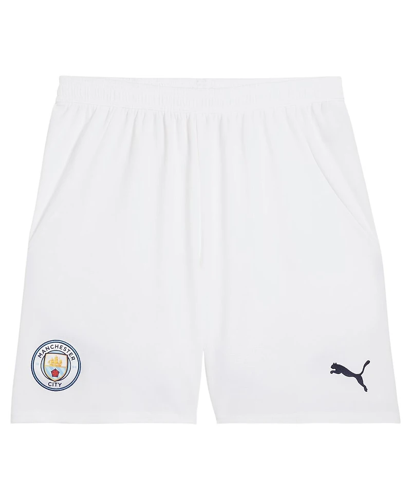 Puma Men's White Manchester City 2024/25 DryCELL Home Replica Shorts