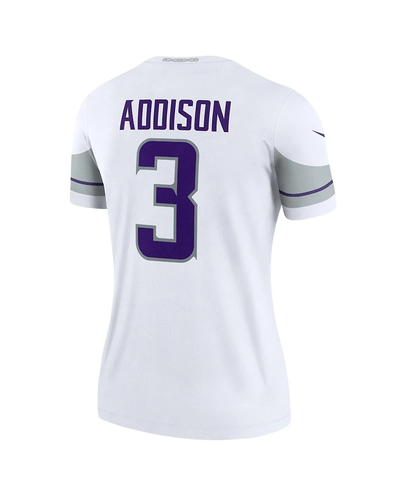 Nike Women's Jordan Addison White Minnesota Vikings Alternate Legend Jersey