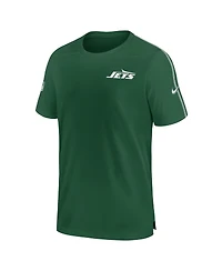 Nike Men's Green New York Jets 2024 Sideline Coach Uv Performance T-Shirt