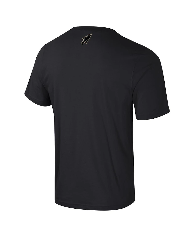 Colosseum Men's Black Florida State Seminoles Color Pop Active Blend T-Shirt