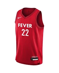 Nike Big Boys and Girls Caitlin Clark Red Indiana Fever 2024 Wnba Draft Rebel Edition Victory Player Jersey