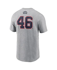 Nike Men's Paul Goldschmidt Gray St. Louis Cardinals 2024 Rickwood Classic Fuse Name Number T-Shirt