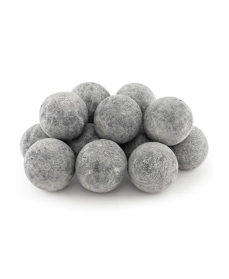 Skonyon 15 Pieces Ceramic Fiber Fire Balls for Outdoor Use