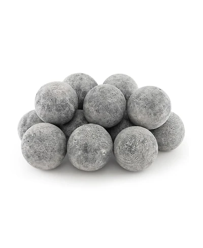 Skonyon 15 Pieces Ceramic Fiber Fire Balls for Outdoor Use