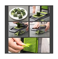 Cowin Vegetable Chopper Multifunctional 8 Blades Grater Slicer