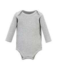 Hudson Baby Girls Thermal Long Sleeve Bodysuits