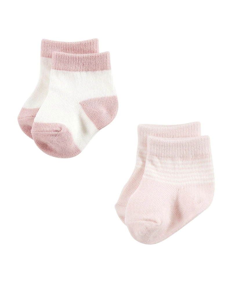 Hudson Baby Girls 12Pc Headband and Socks Giftset