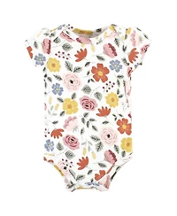 Hudson Baby Girls Cotton Bodysuit