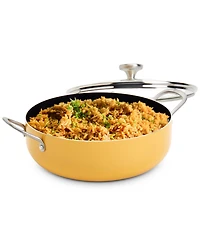 Infuse Aluminum Nonstick 6-Qt. Caldero with Lid