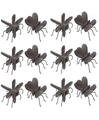 Slickblue Set of 12 Butterfly and Dragonfly Pot Sitters – Whimsical Garden and Planter Decor