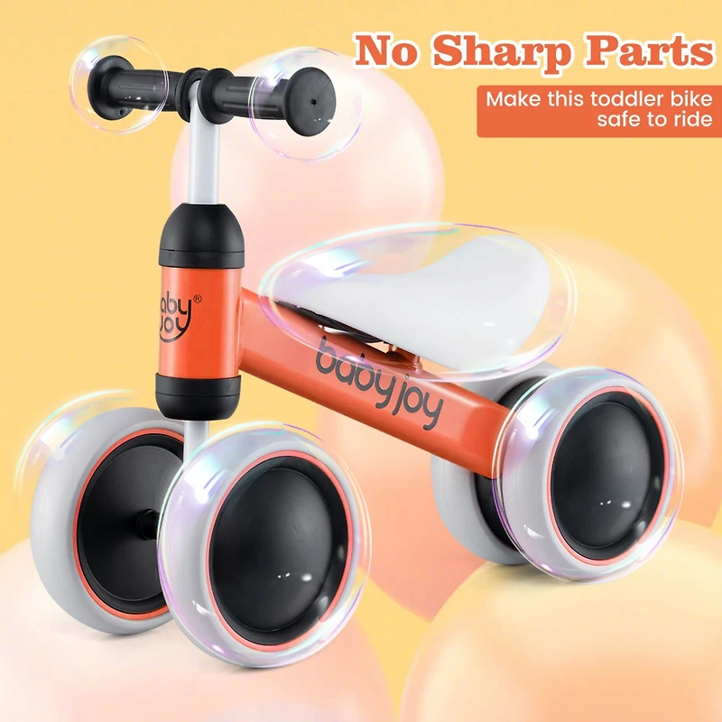 4 Wheels Baby Balance Bike Children Walker No-Pedal