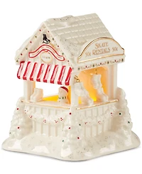 Lenox Mistletoe Village Skate Rink Lit Figurine, Exclusively at Macy's
