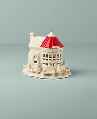 Lenox Mistletoe Park Village Book Store Lit Figurine, Exclusively at Macy's