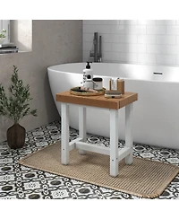 Sugift 18 x 12 Inch Waterproof Bathroom shower Stool