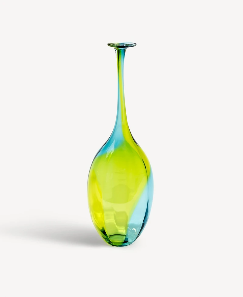 Kosta Boda Fidji Medium Crystal Glass Art 14"