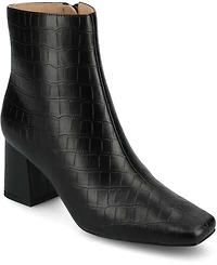 Journee Collection Women's Haylinn Block Heel Dress Booties