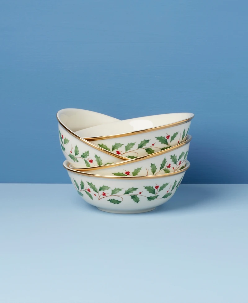 Lenox Holiday Place Setting Bowl, Set of 4