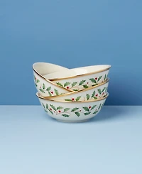 Lenox Holiday Place Setting Bowl, Set of 4