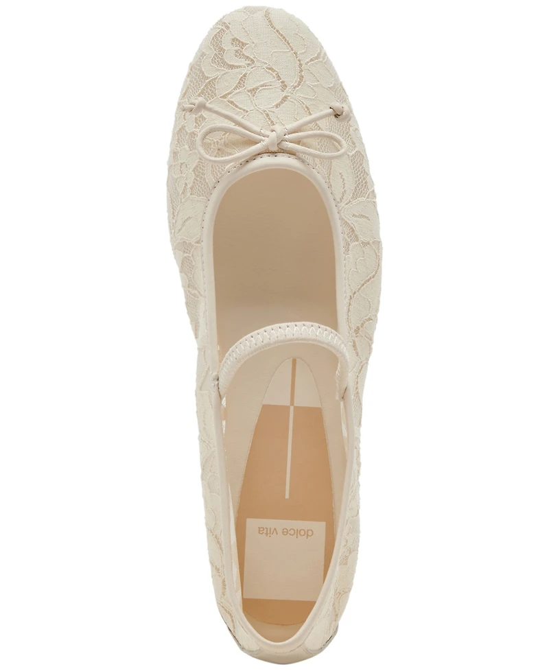 Dolce Vita Women's Cadel Mesh Mary Jane Ballet Flats