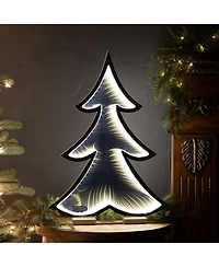 Slickblue Tree Infinity Light 24.5"H Acrylic Ul Plug Included