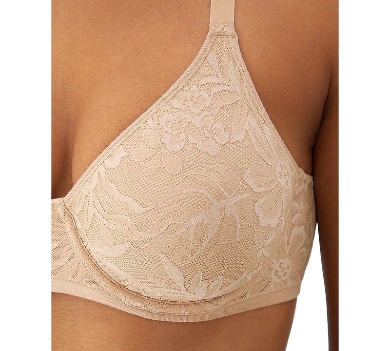 Bali Women's Breathe Lace Underwire Bra DF7590