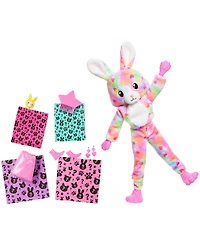 Barbie Cutie Reveal Bunny Color Dream Doll Series with 10 Surprises & Accessories