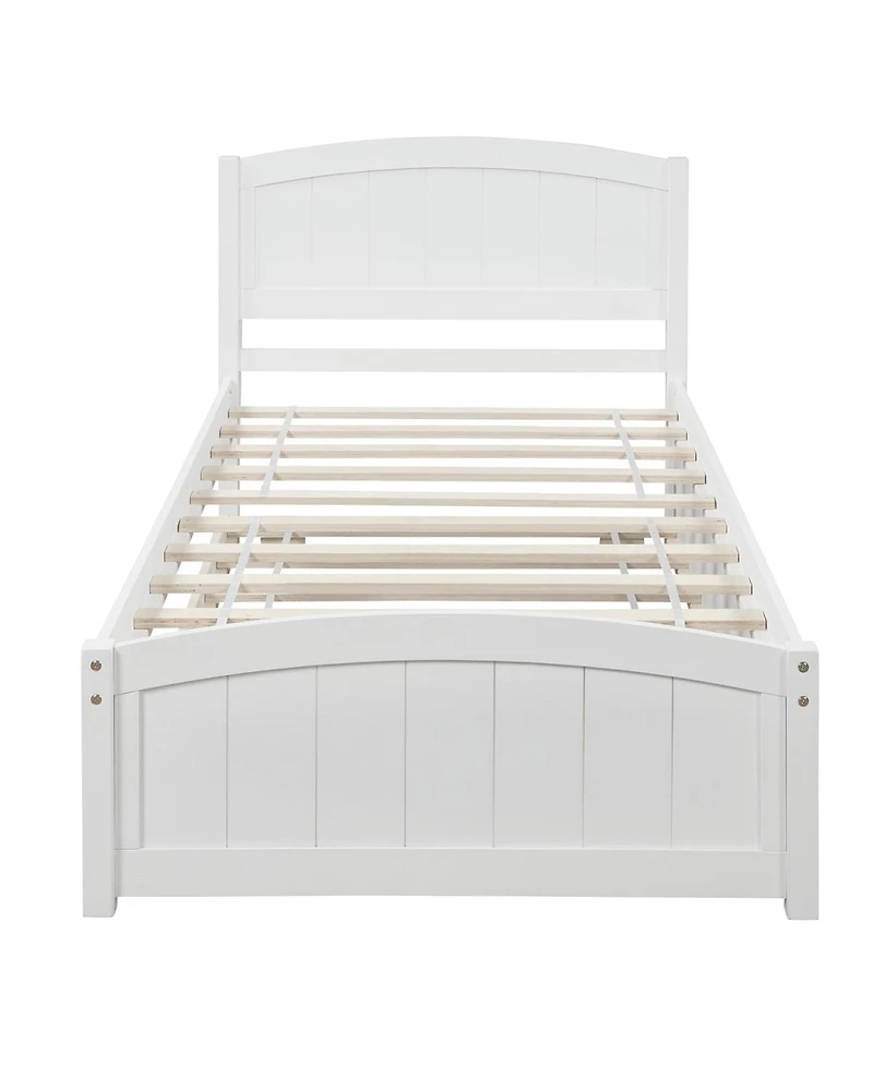 Streamdale Twin Platform Bed With Trundle