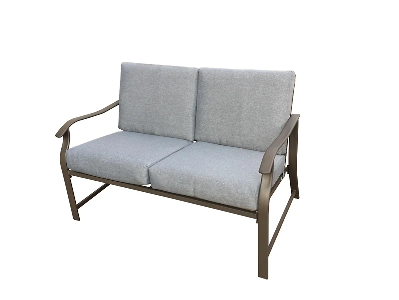 Streamdale Loveseat And Teapoy Mushroom