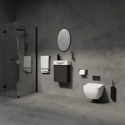 Streamdale 16" Compact Bathroom Vanity Space-Saving Solution for Small Spaces