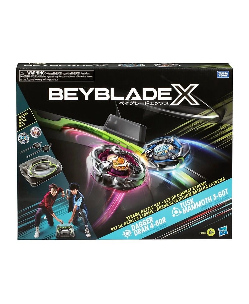 Beyblade X Xtreme Battle Set with Beystadium Arena, Tops & Launchers