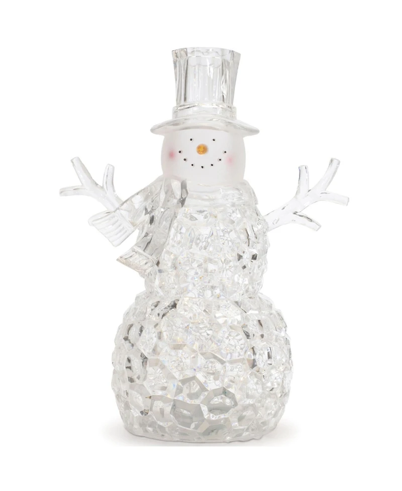Slickblue Charming Snowman Holiday Decorations for Festive Winter Decor (Set of 2)
